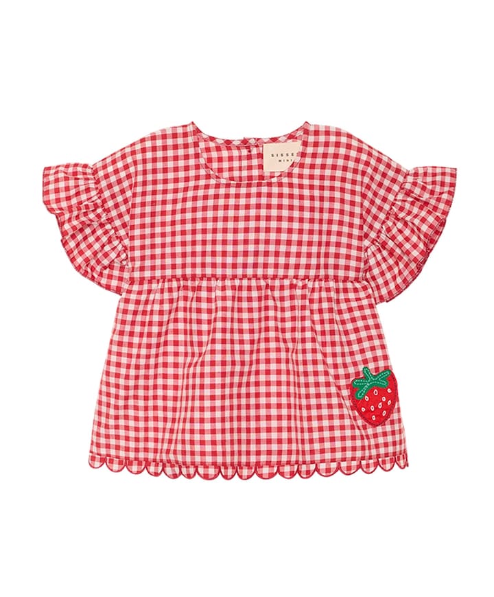 Meisjes top rood