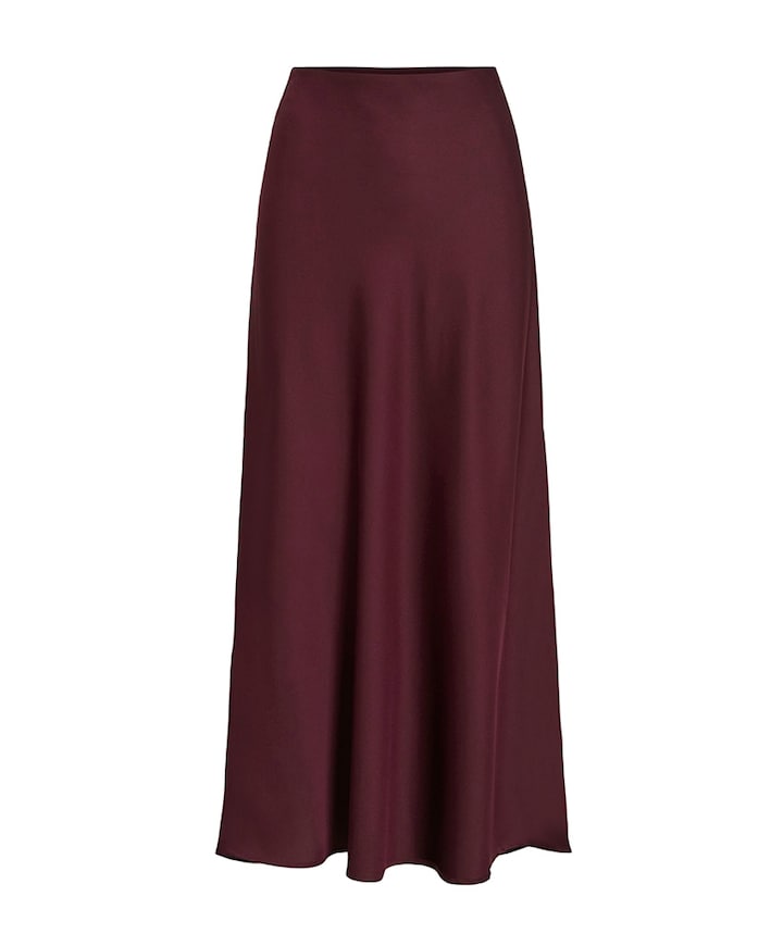 Dames rok bordeaux