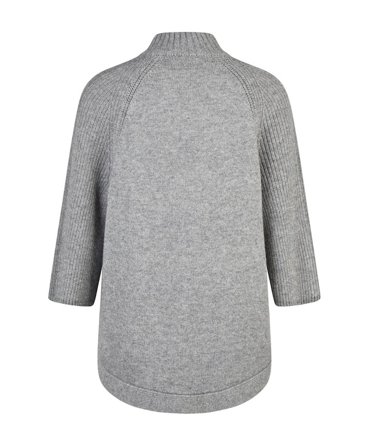 Dames vest grijs