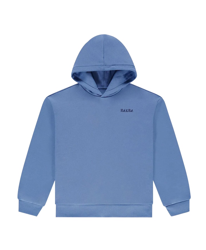 Hoodie blauw
