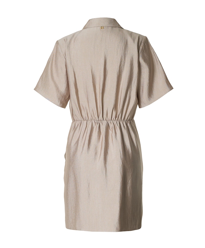 Dames jurk beige