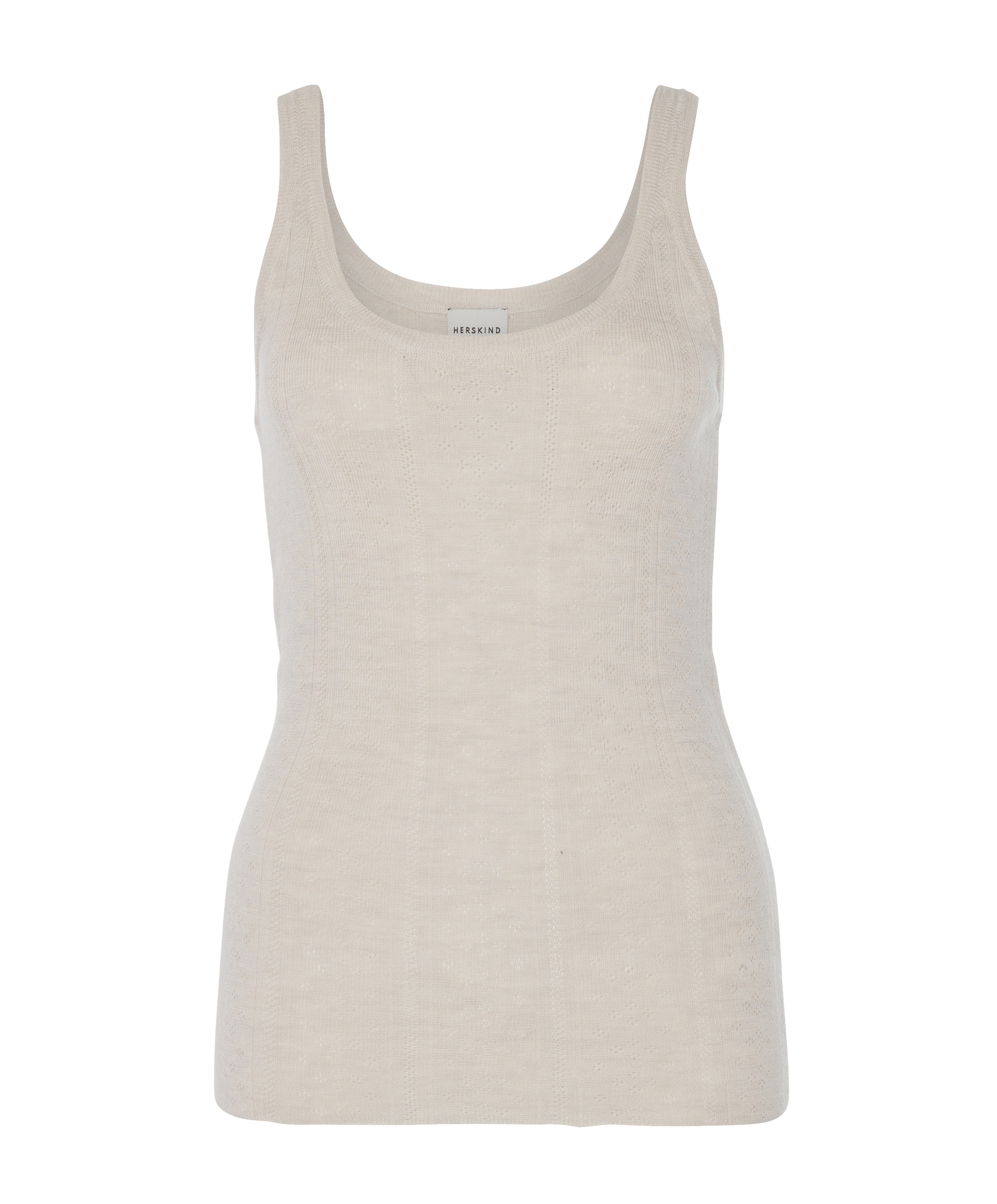 Dames top beige