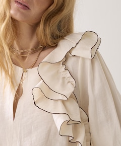 Dames blouse ecru