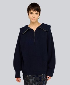 Dames sweater blauw