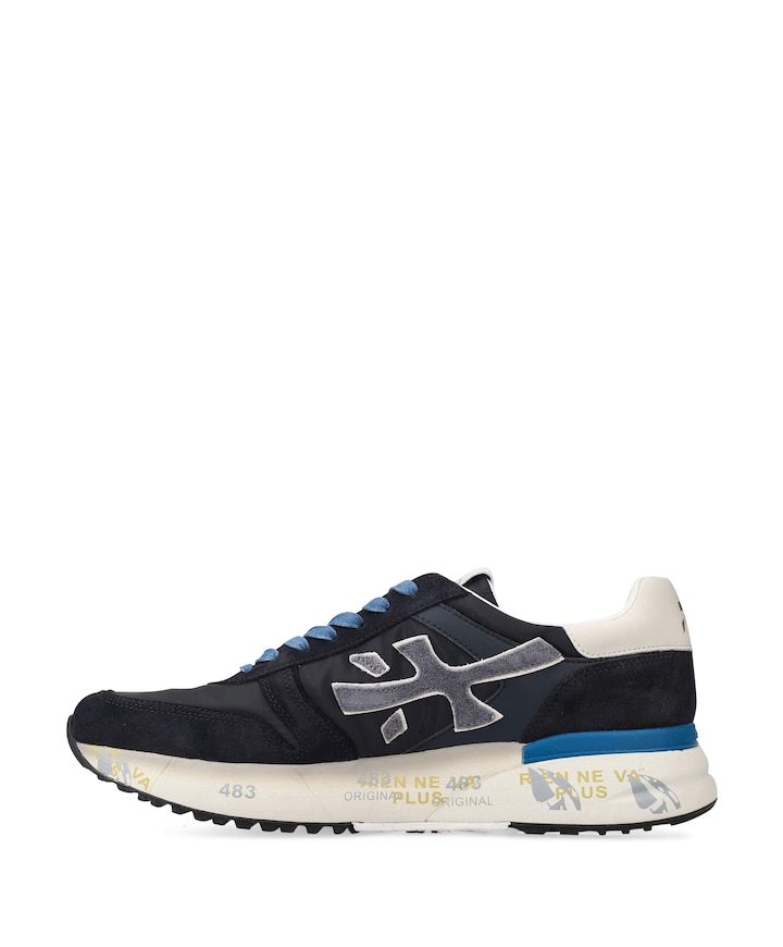 Mick heren sneakers blauw