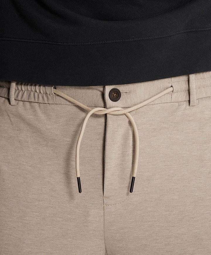 CYLAS CHINO YARN DYE heren broek grijs