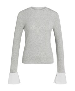 Dames longsleeve grijs