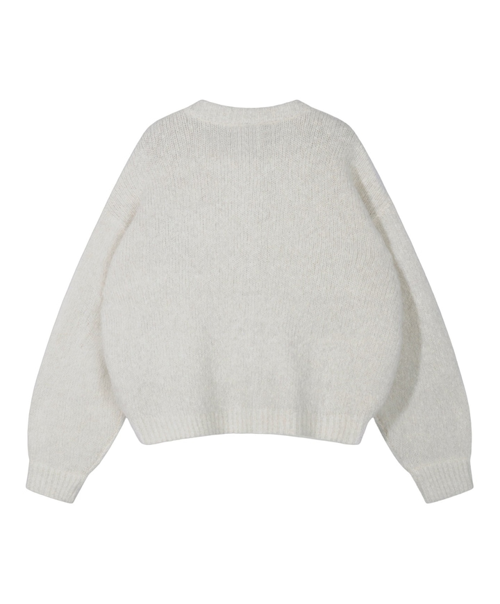 Dames vest ecru