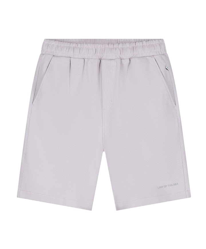 STAR RIBBED SWEAT SHORTS heren korte broek paars