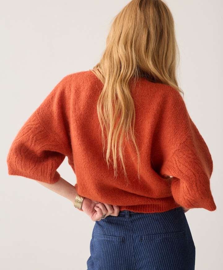 Dames trui oranje