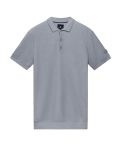 Heren polo blauw