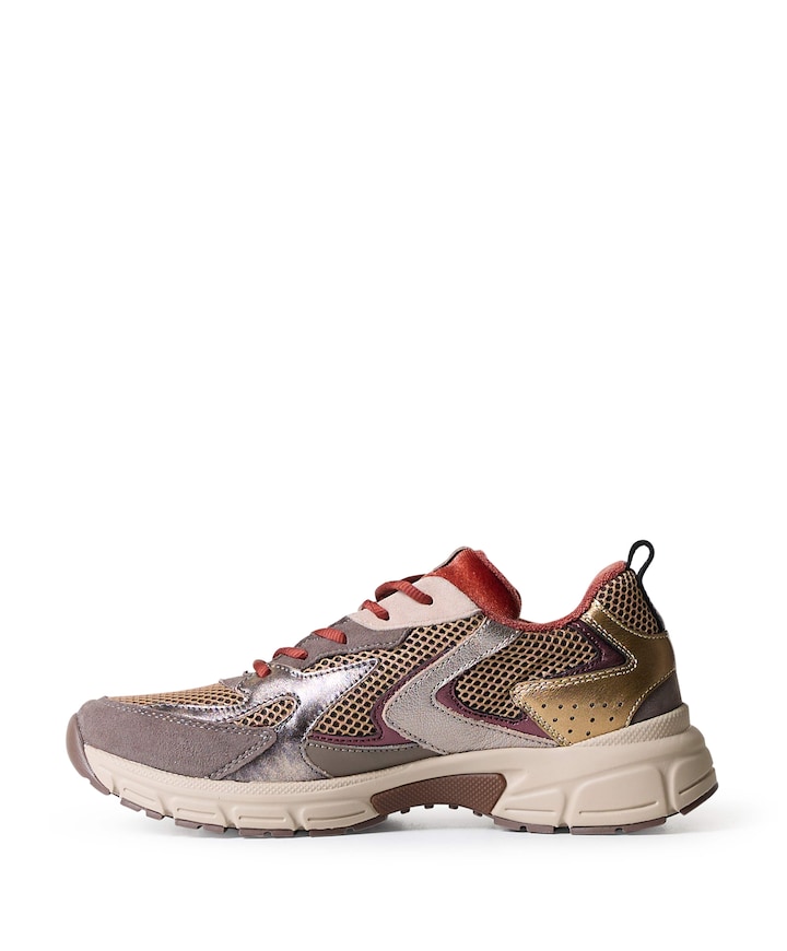dames sneakers beige