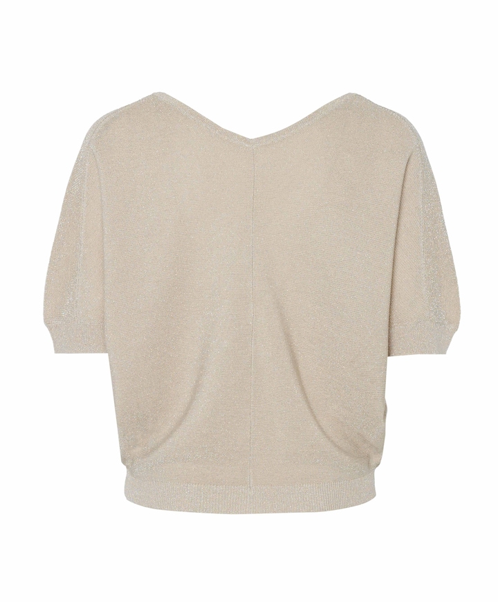 Dames vest beige