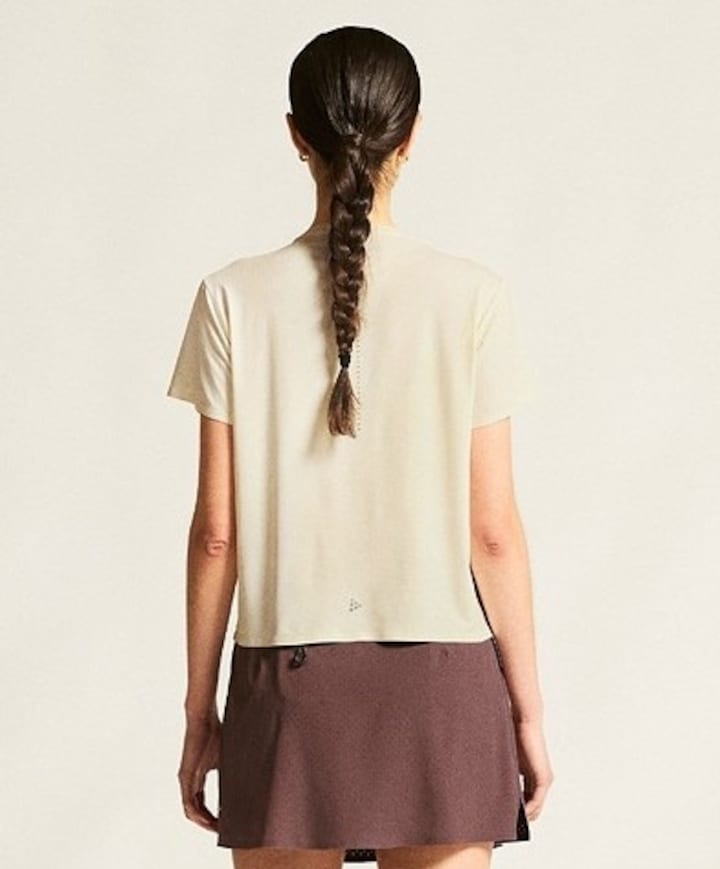 Dames t-shirt ecru