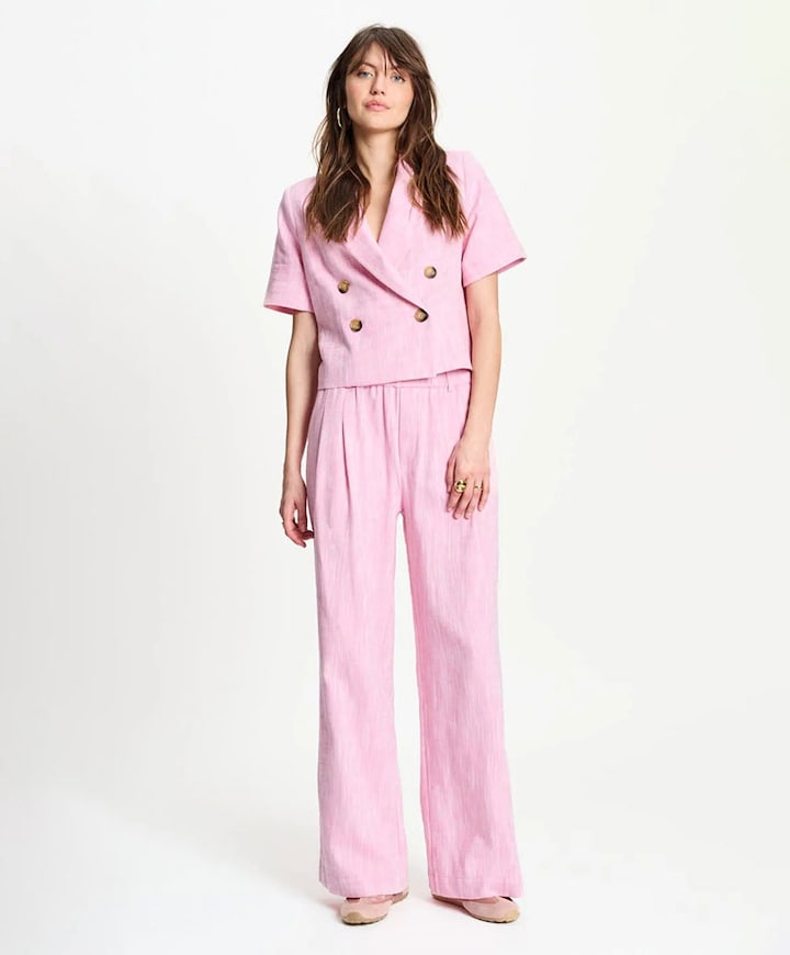 PANTS - Shell Pink dames broek roze