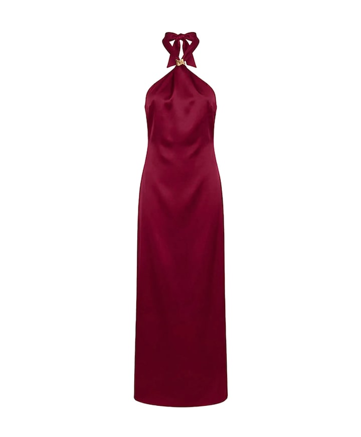 Dames jurk rood