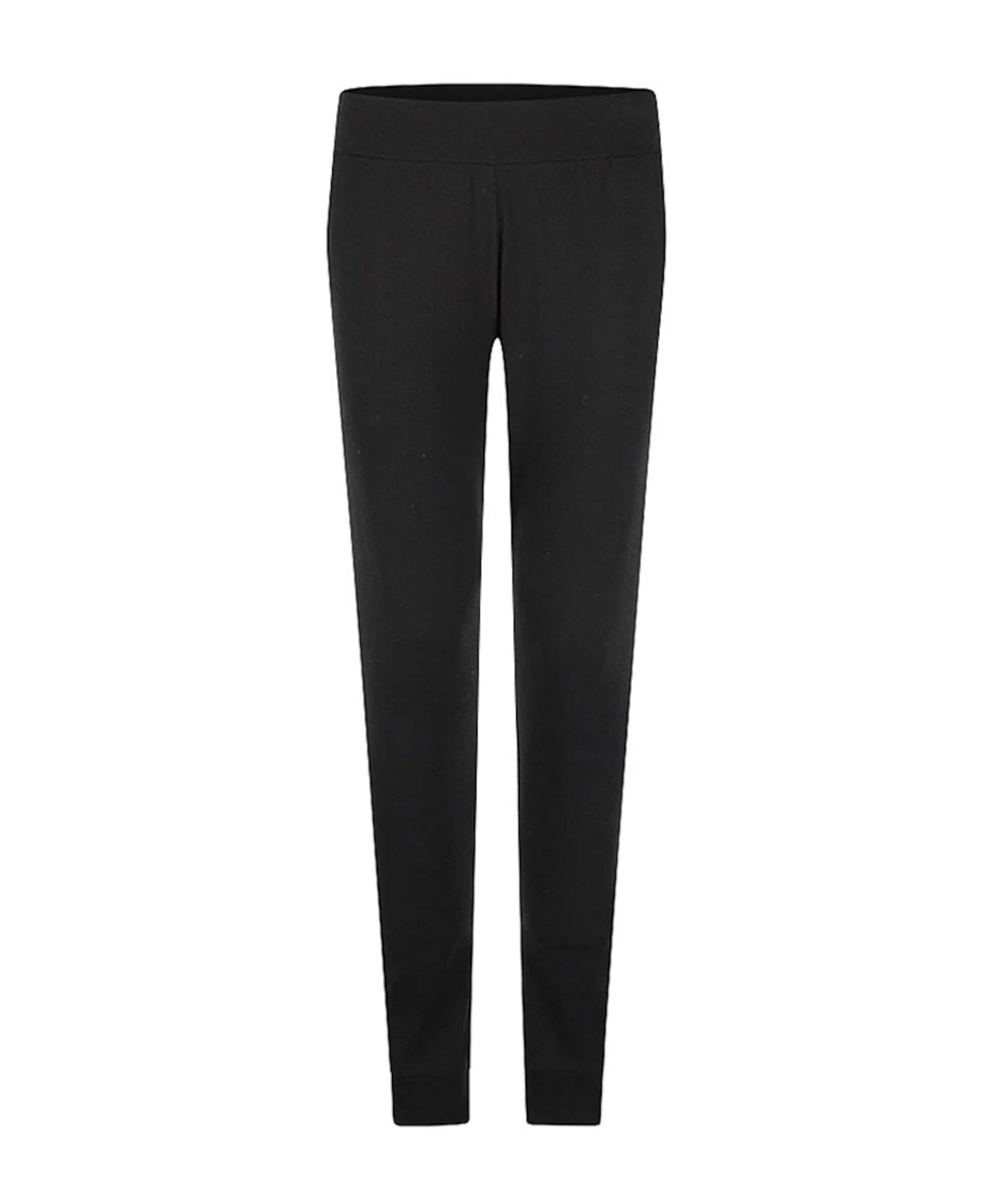 Dames pyjamabroek zwart