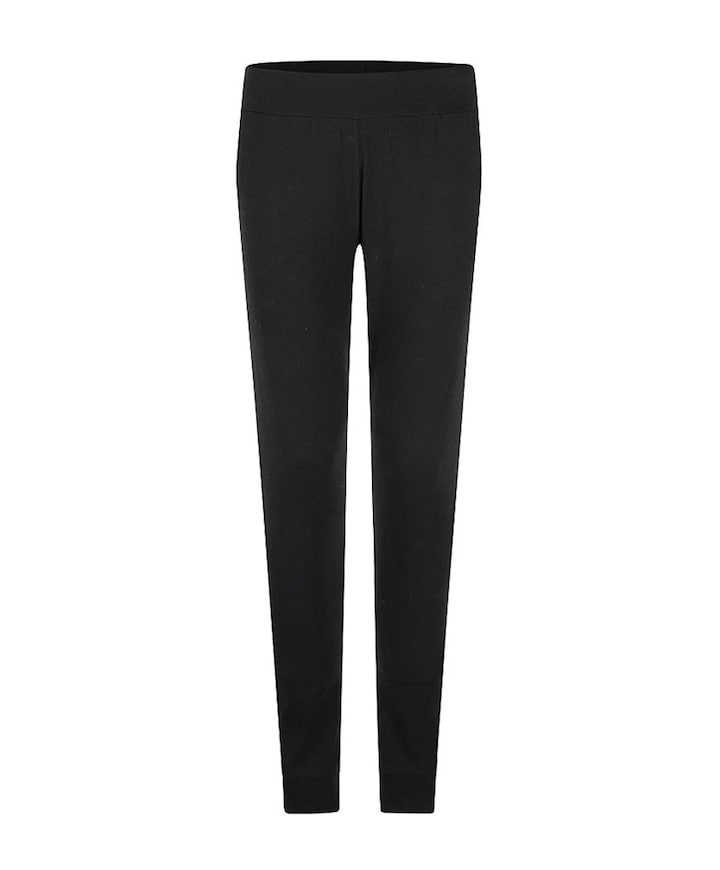 Dames pyjamabroek zwart