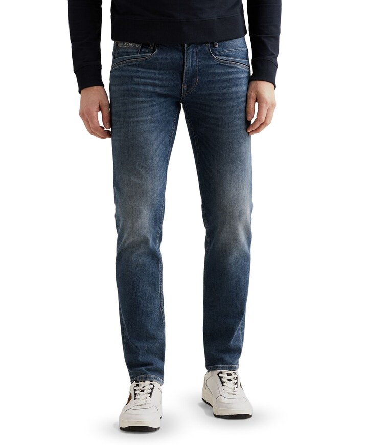 SKYRAK TRUE STONE GREY heren jeans blauw