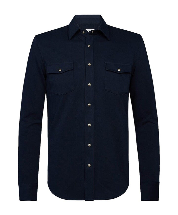 Overshirt blauw