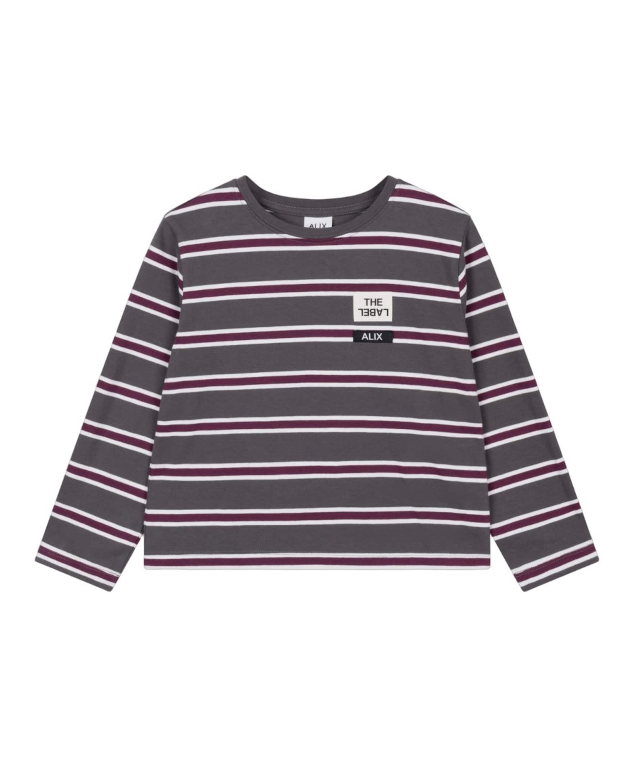Meisjes longsleeve grijs