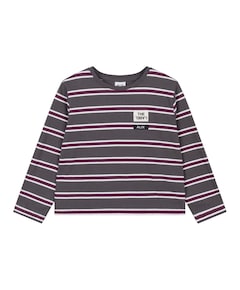 Meisjes longsleeve grijs