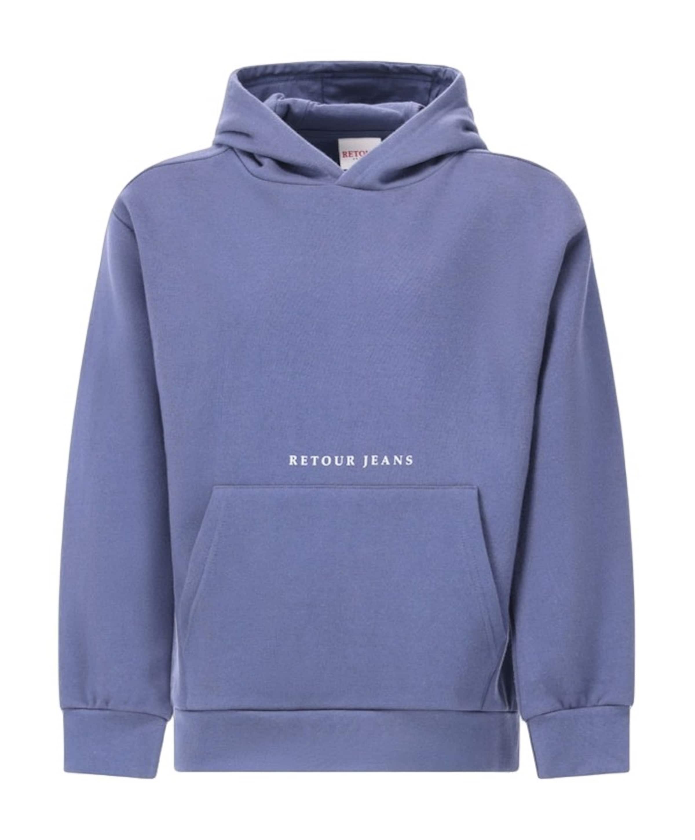 Jongens hoodie blauw