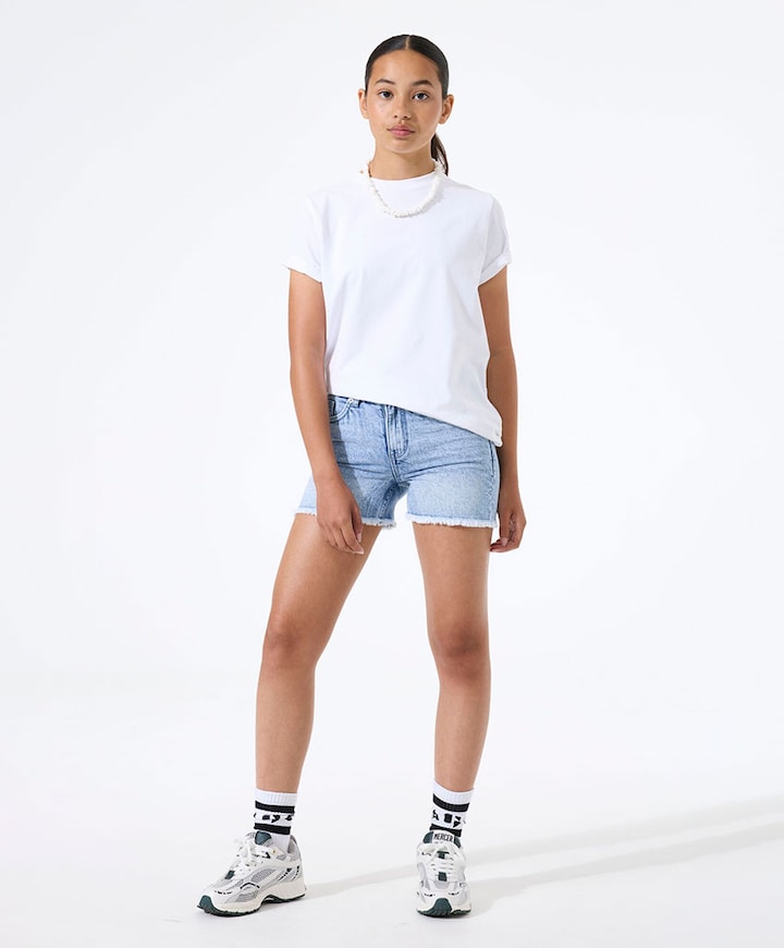 513 col.5623_Rianna short meisjes korte broek blauw