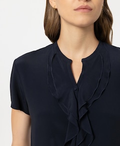 Dames blouse blauw