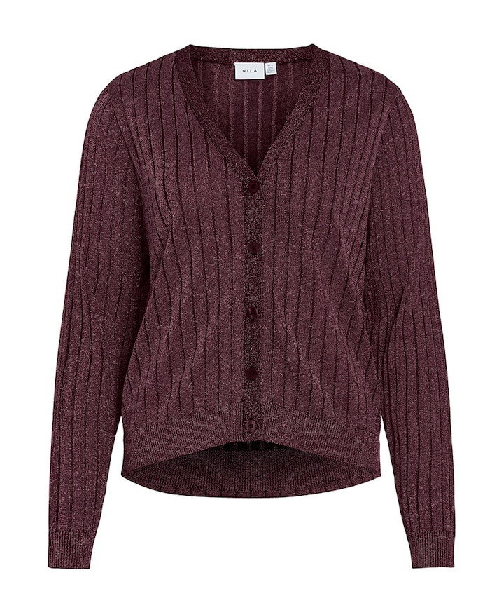 Dames vest bordeaux