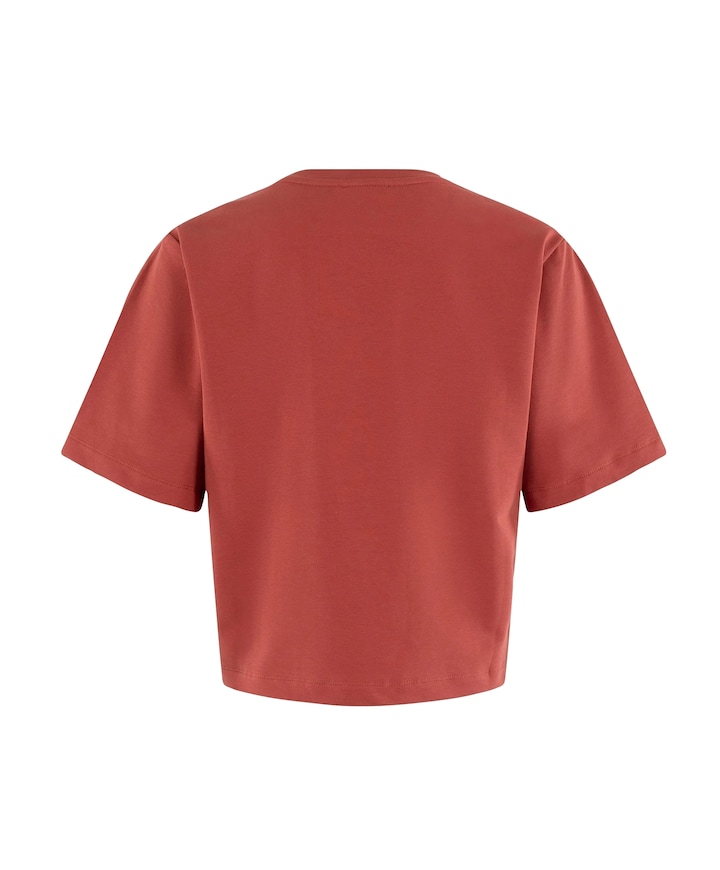 Dames T-shirt brique