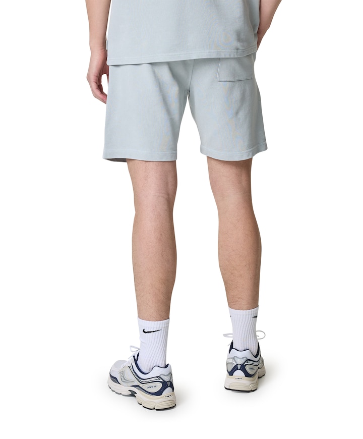 DYED SHORT SWEAT PANTS heren korte broek groen