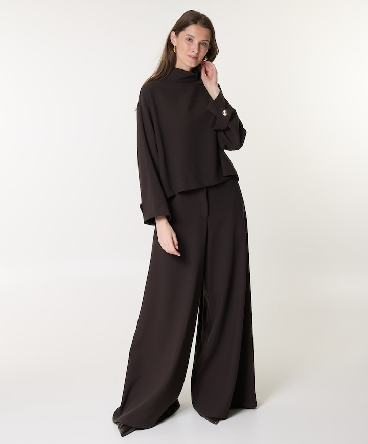 dames broek bruin