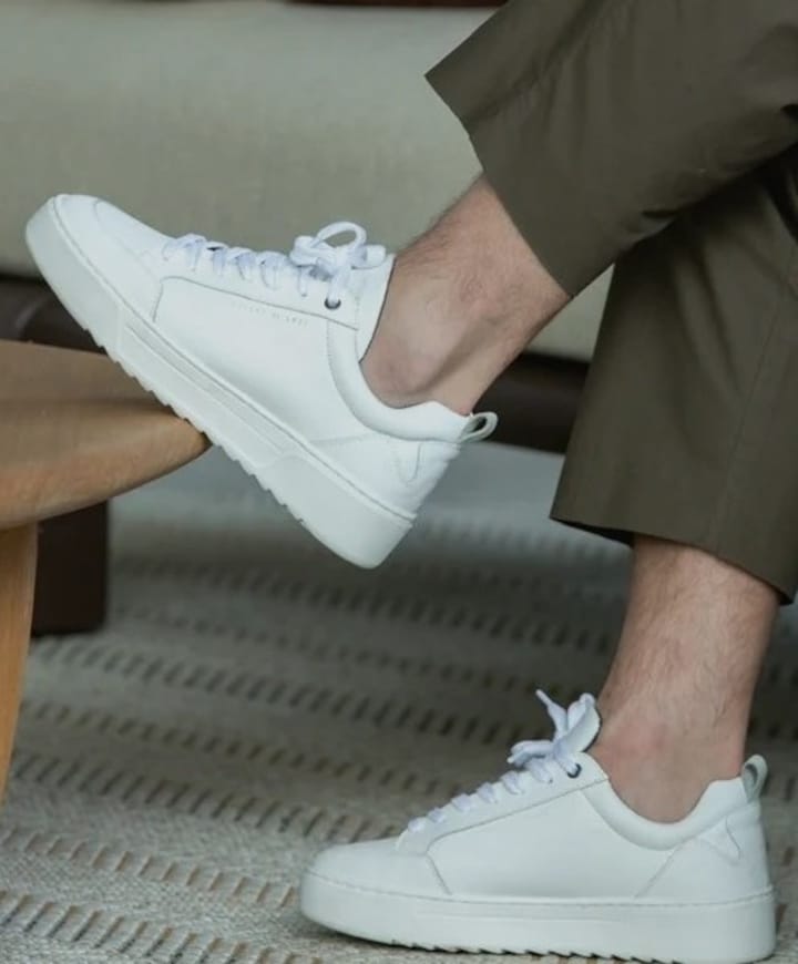 heren sneakers wit