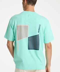Heren T-shirt blauw