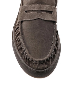 heren moccasins bruin
