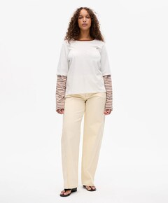Dames longsleeve wit