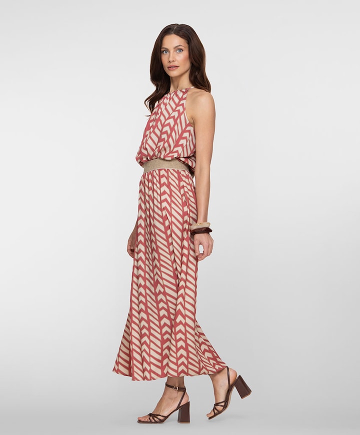Dames rok beige