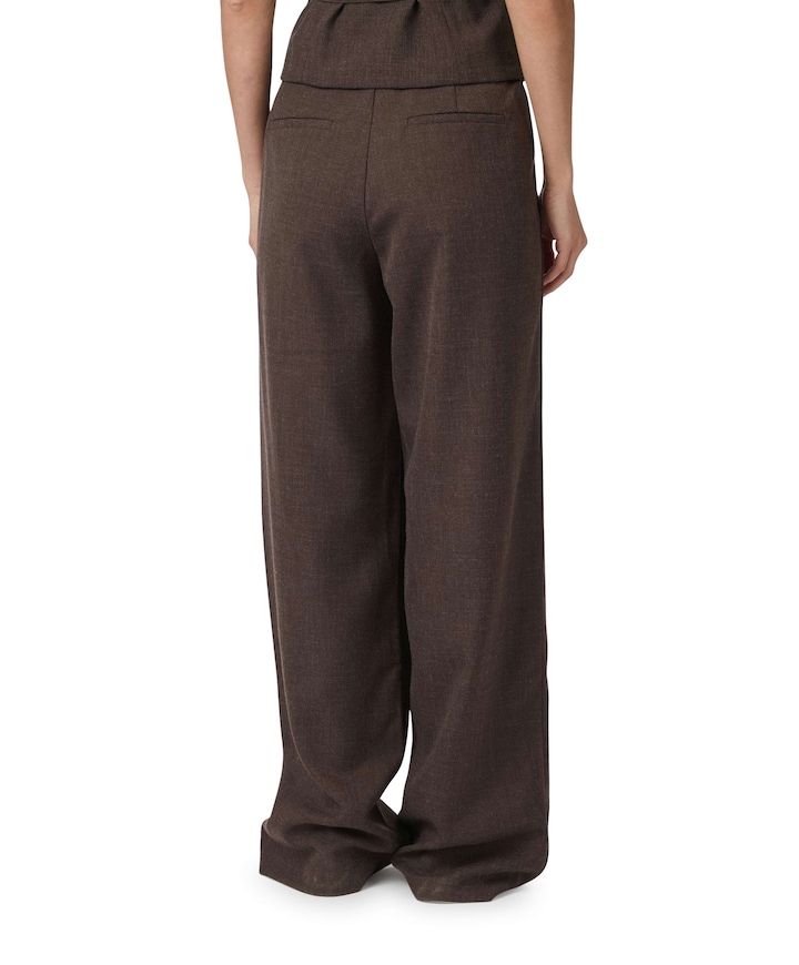 Emmett Melange broek bruin