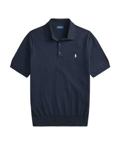 Heren polo blauw