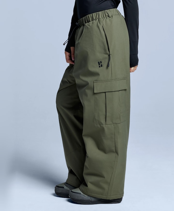 Jibba Park uniseks  skibroek groen