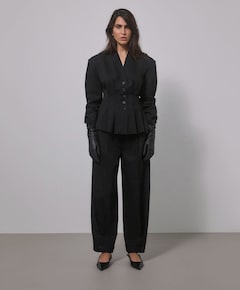 Dames blazer zwart