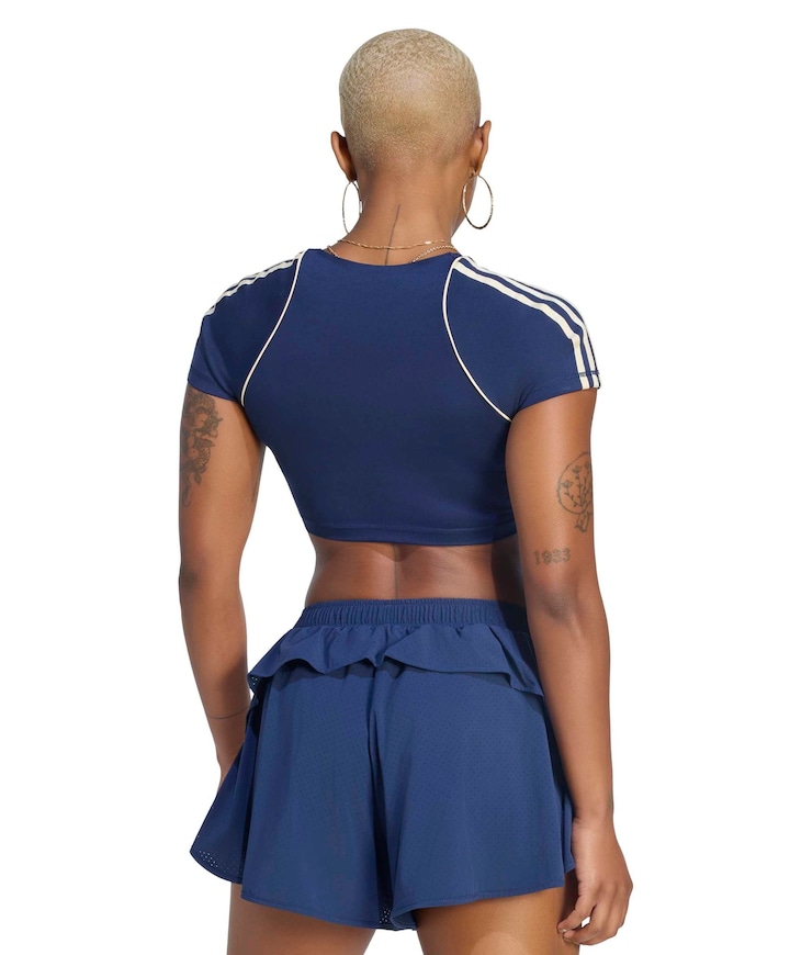 Dames t-shirt blauw