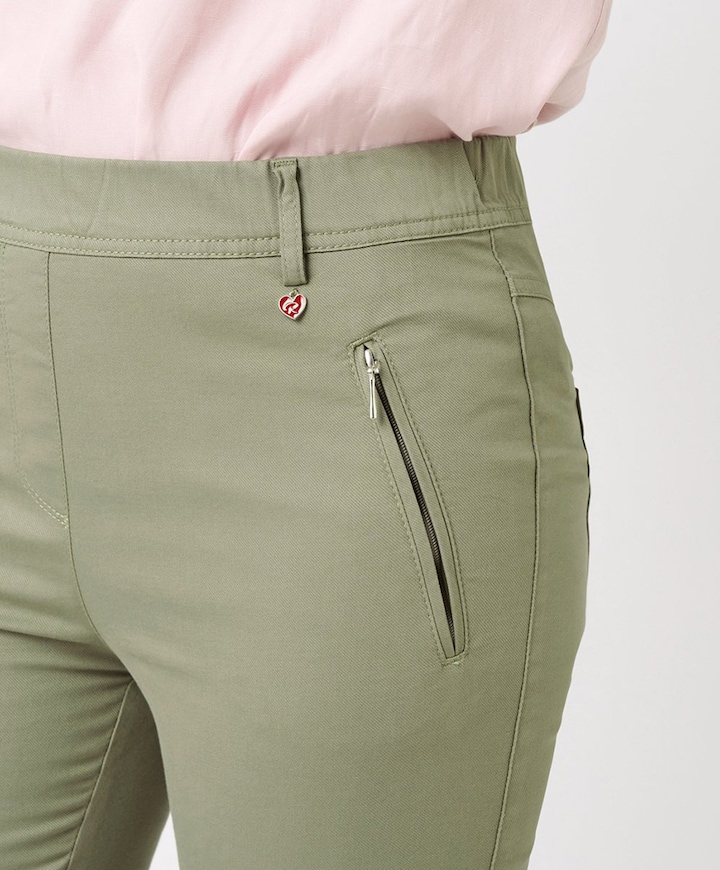 Alice Zip 7/8 dames broek groen