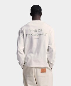 Heren longsleeve wit