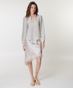 Dames rok beige