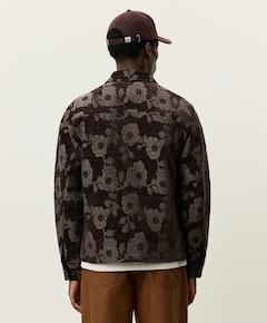 Heren overshirt bruin