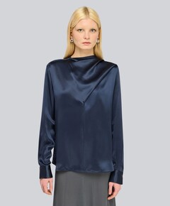 Dames blouse blauw