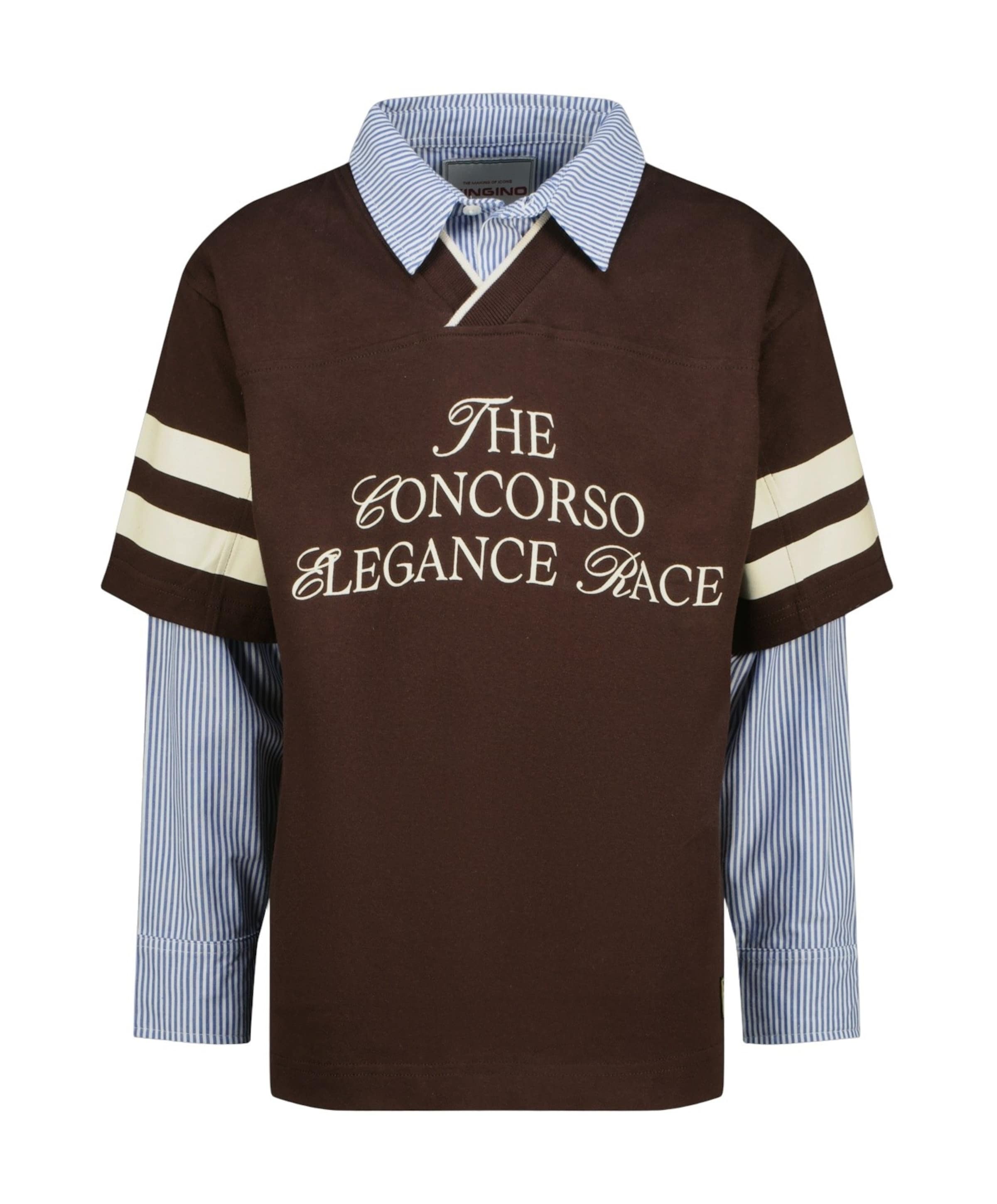 Jongens T-shirt bruin