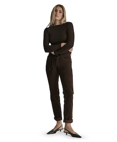 Bobby - Vintage Corduroy - 001 - Bl dames broek bruin